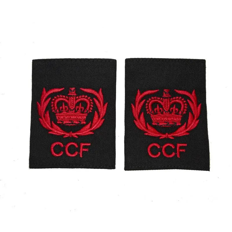 Combined Cadet Force CCF Warrant Officer Class 2 Slider Epaulette Cadet Badge wyedean