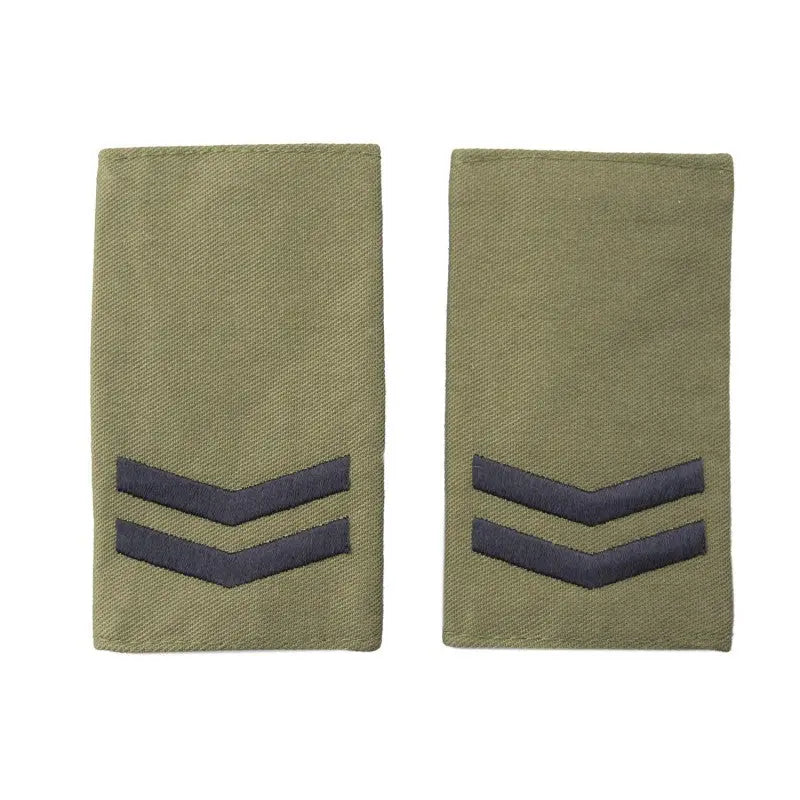 Corporal Olive Green Slider Epaulette Badge Sea Cadets wyedean