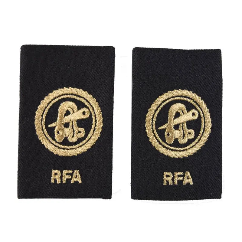 Deck Basic Slider Epaulette Royal Fleet Auxilary (RFA) Royal Navy Badge wyedean