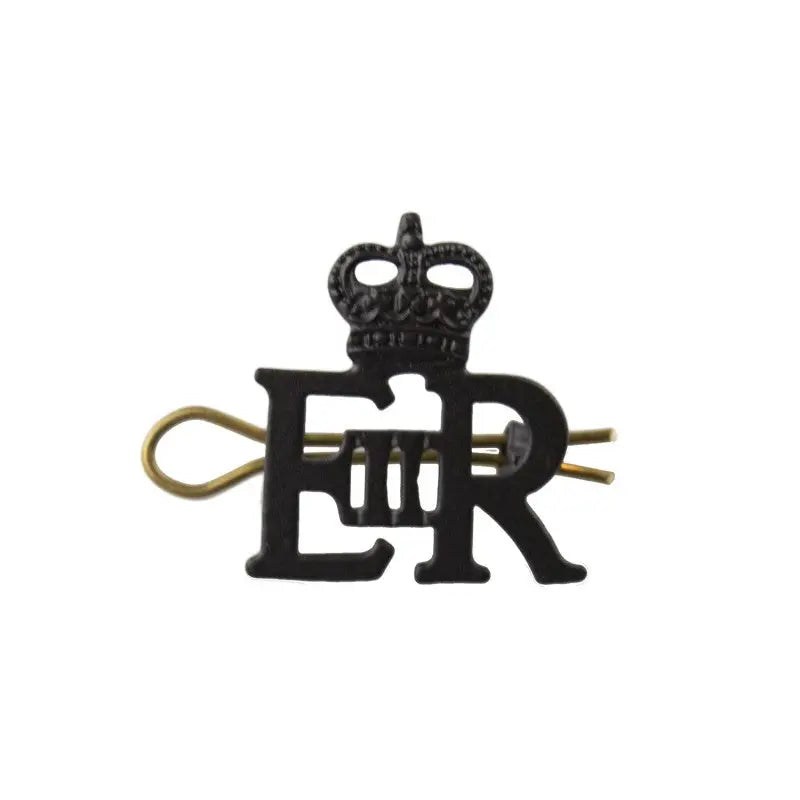 EIIR Small Black Royal Cypher and Crown British Army wyedean