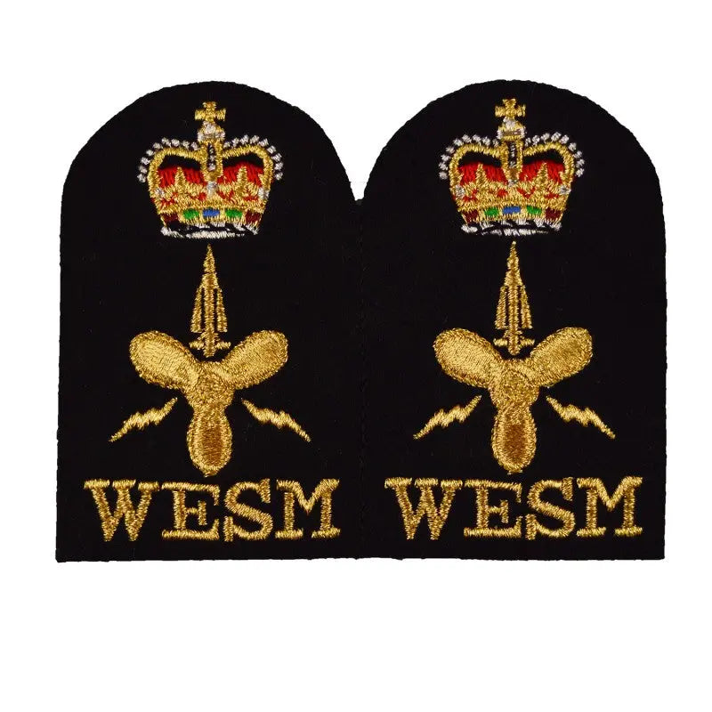 Engineering (WESM) Chief Petty Officer (CPO) Royal Navy Badges wyedean
