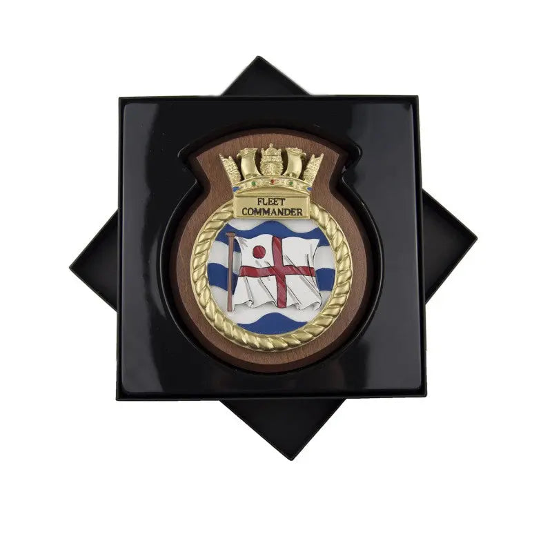 Fleet Commander Unit/ Ship Crest / Plaque wyedean
