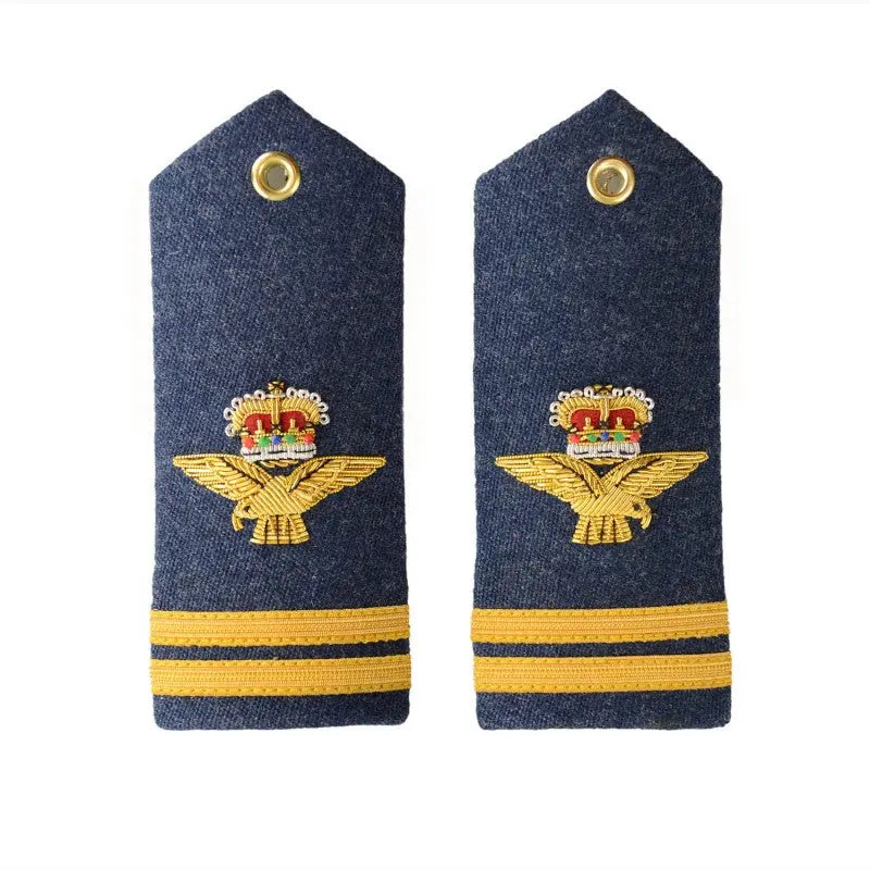 Flight Lieutenant Shoulder Board Epaulette Royal Air Force Regiment Royal Air Force Badge wyedean