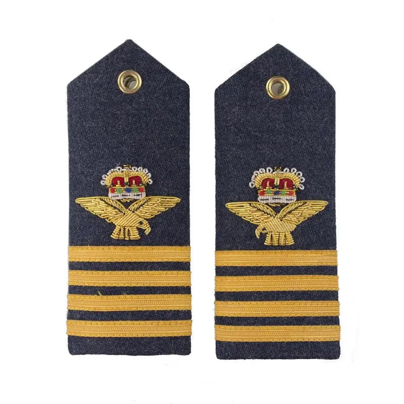 Group Captain Shoulder Board Epaulette Royal Air Force Regiment RAF Badge wyedean