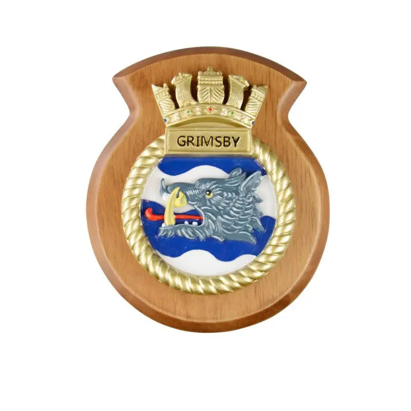 HMS Grimsby Ship Plaque / Crest wyedean