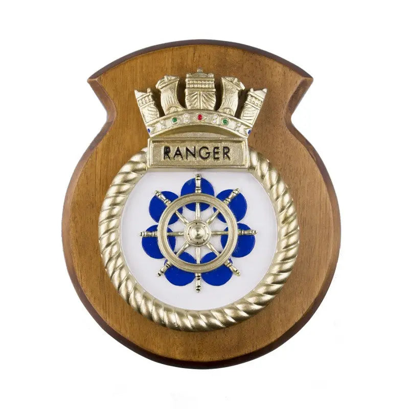 HMS Ranger Ship Crest / Plaque wyedean