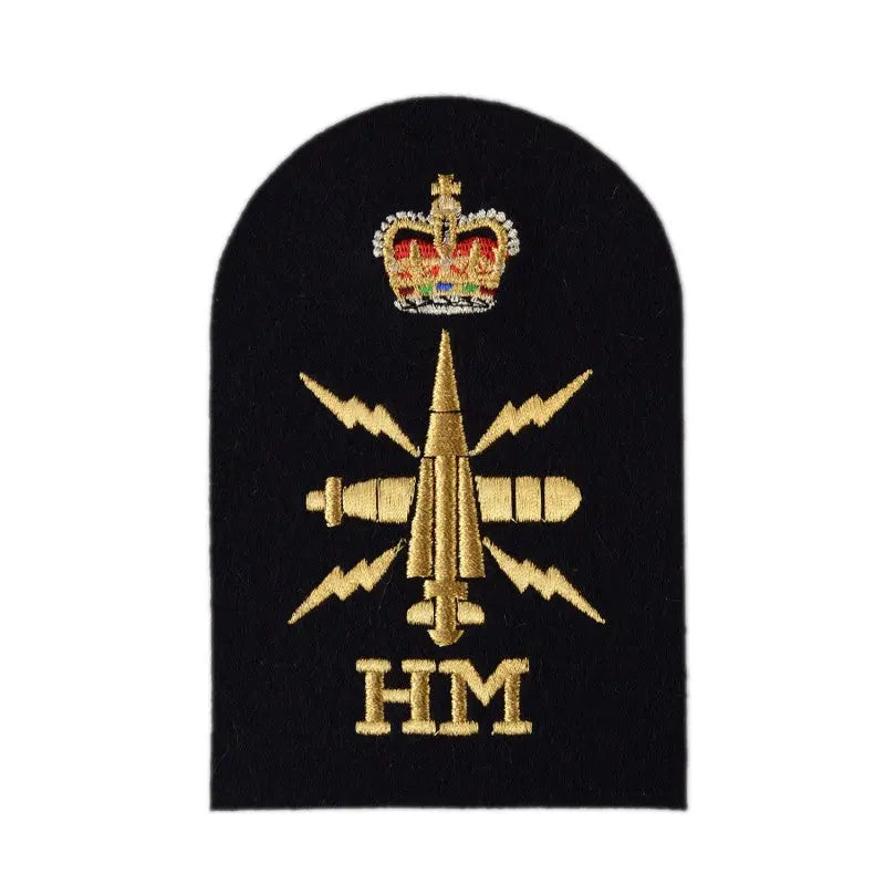 Hydrographic Meteroiogical & Oceanographic Petty Officer (PO)  Royal Navy Badges wyedean