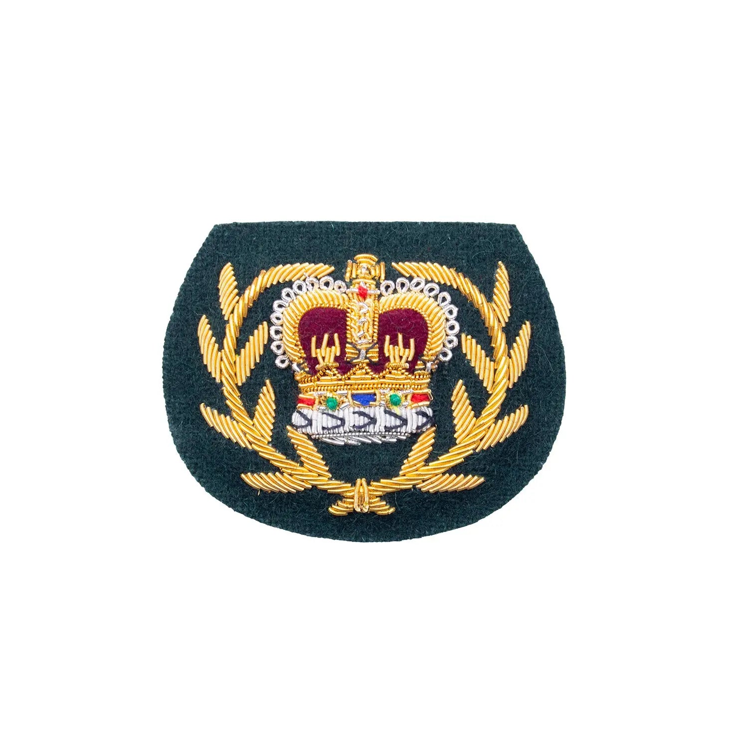 Intelligence Corps (WO2)  Crown and Wreath Devon and Dorset Rank Badge NCO British Army Badge wyedean