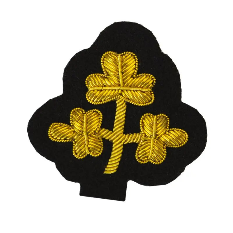 Irish Shamrock Deputy Lieutenant Cap Badge wyedean
