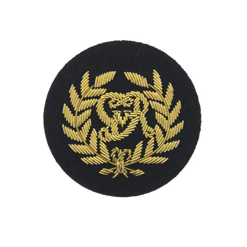 Kings Badge Blue Royal Marines (RM) Qualification Royal Navy Badge wyedean