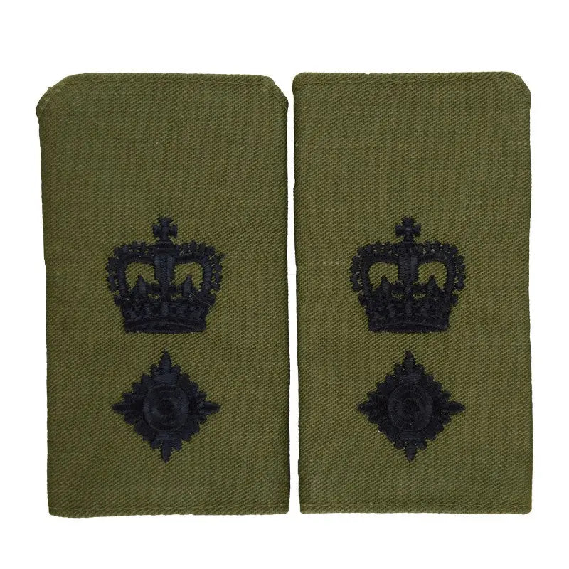 Lieutenant Colonel (LT COL) Slider Epaulette Royal Marines Royal Navy Badge wyedean