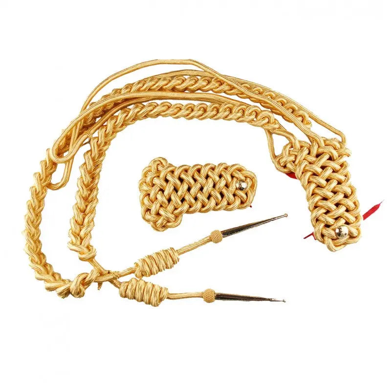 Life Guards Officers Gold Cord Aiguillette Right Shoulder Household Cavalry (HCav), British Army wyedean