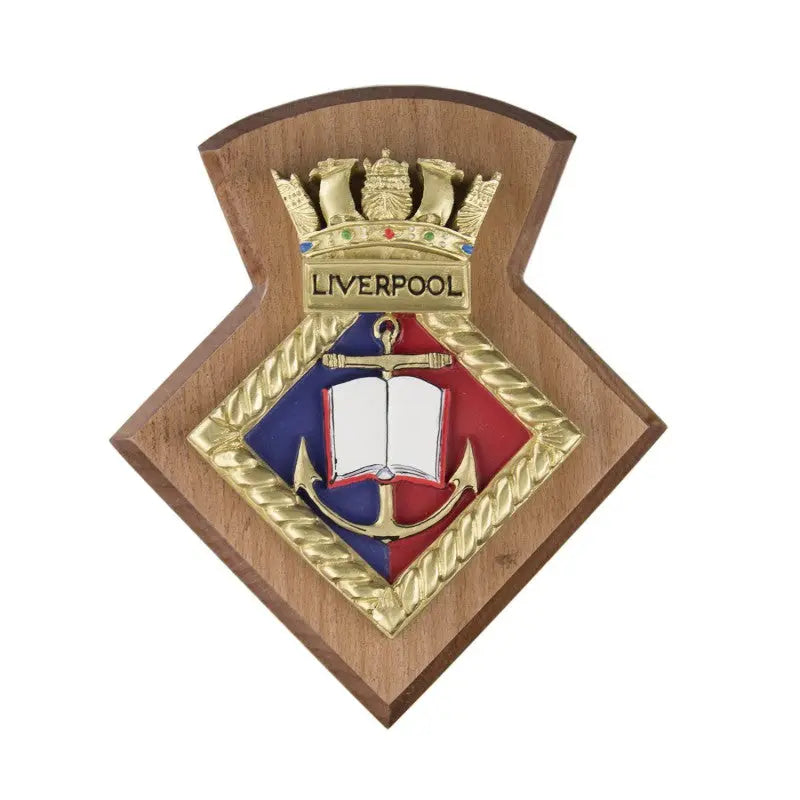 Liverpool URNU Liverpool University Royal Naval Unit Crest / Plaque wyedean