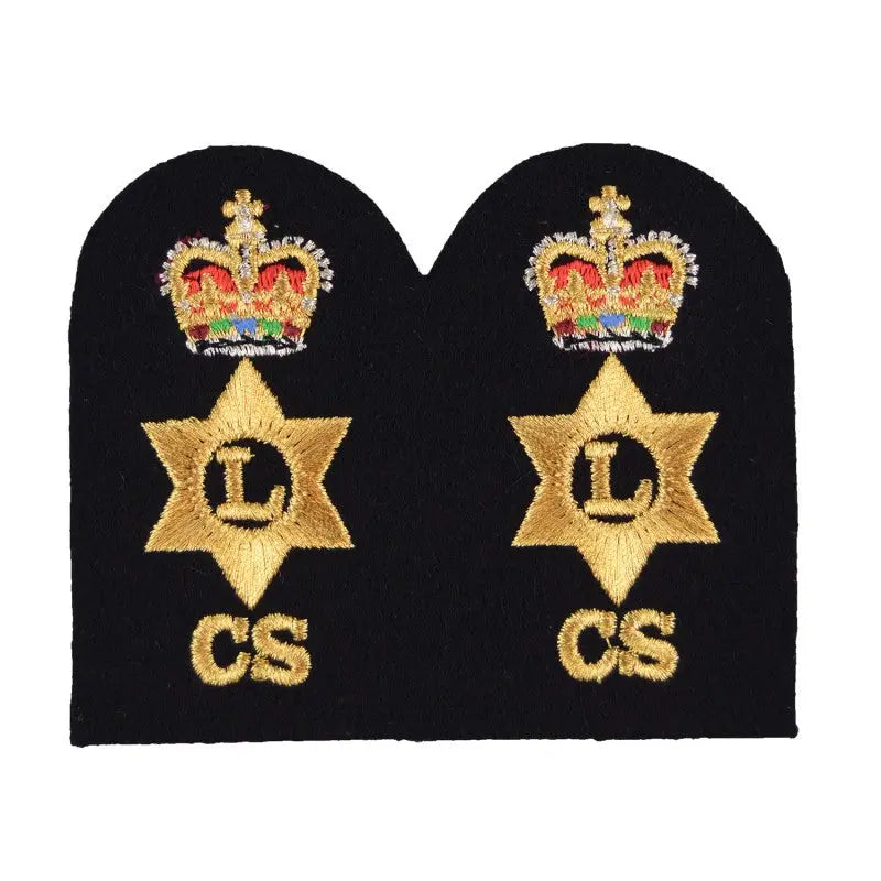Logistics Catering Service (CS) Chief Petty Officer (CPO) Royal Navy Badges wyedean