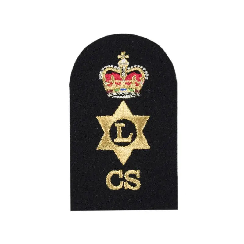 Logistics Catering Service (CS) Petty Officer (PO) Royal Navy Badges wyedean