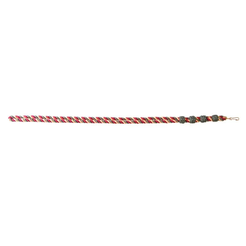 Mercian Regiment Double Cord Cerise, Green and Buff Lanyard British Army Warrant Officers wyedean
