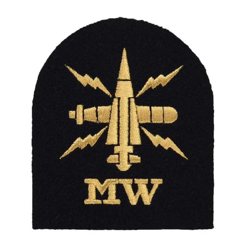 Mine Warfare (MW) Basic Rate Royal Navy Badges wyedean