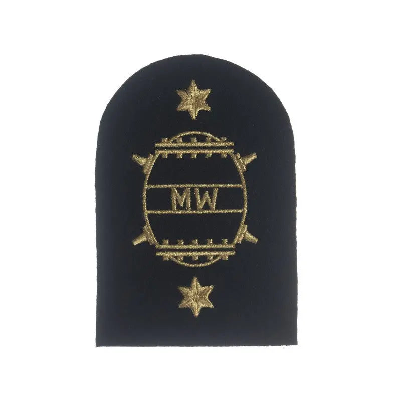 Mine Warfare (MW) Leading Rate Royal Navy Warfare Branch Badges wyedean