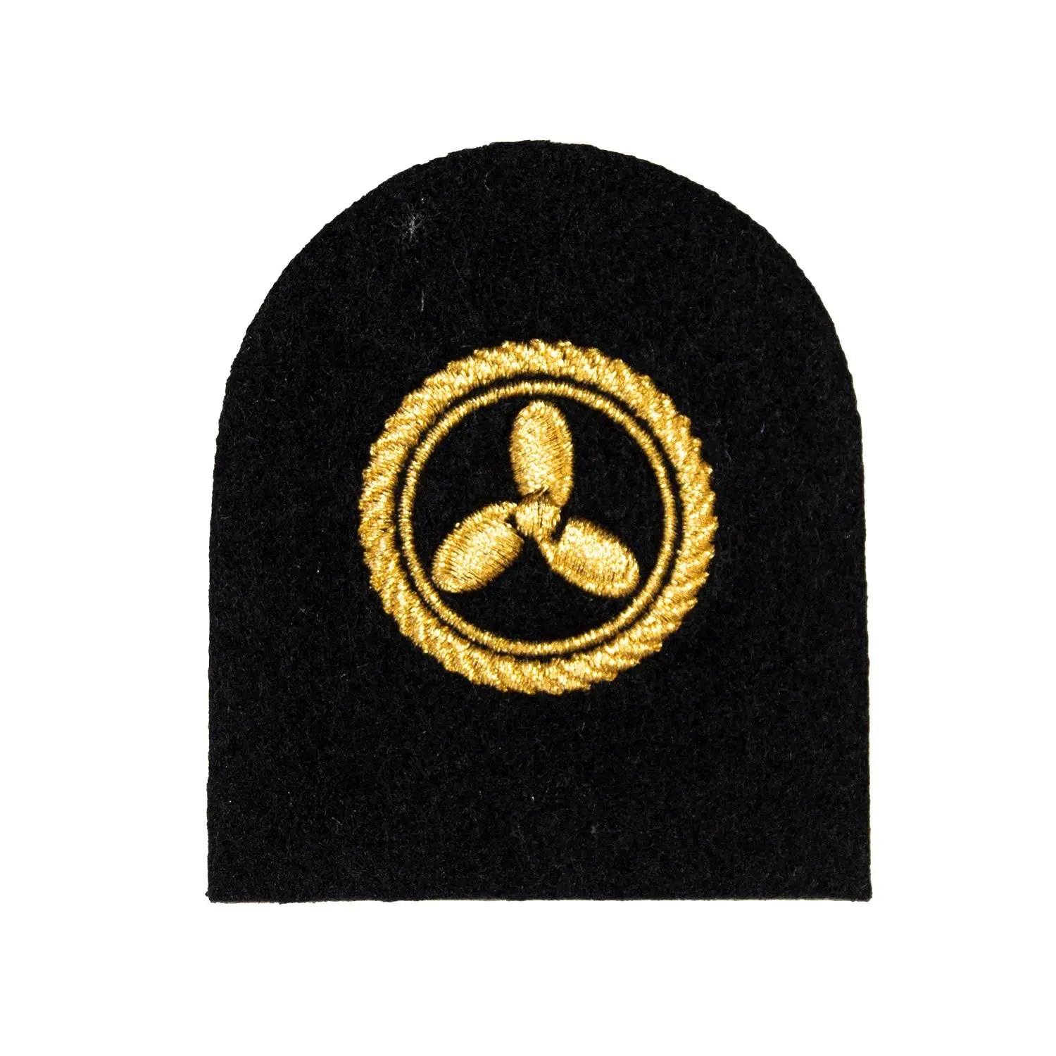 Motorman Royal Fleet Auxiliary Basic Rate Qualification Badge Royal Navy wyedean