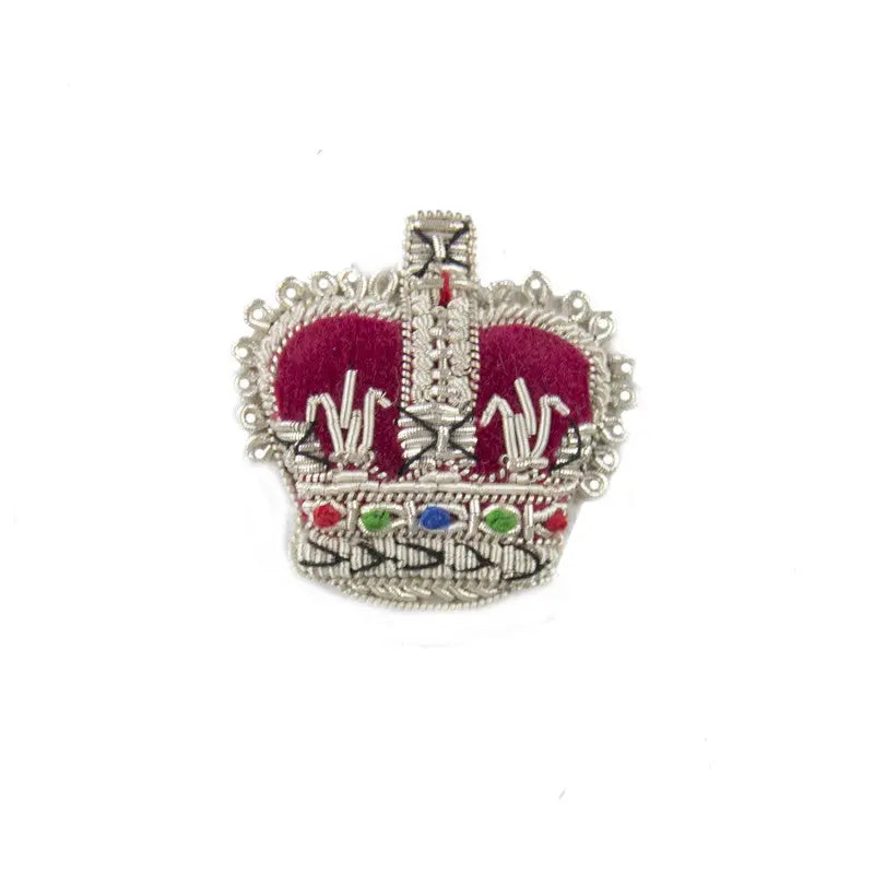 Officer Crown Rank Badge Household Division British Army Badge Wyedean