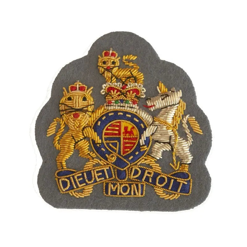 Officer Royal Arms Warrant Officer Class 1 (WO1)  Army Air Corps British Army Badge wyedean