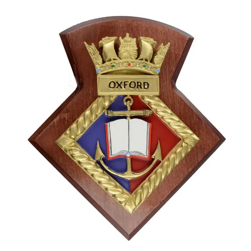 Oxford URNU Crest / Plaque Wyedean