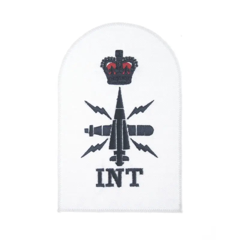 Petty Officer Intelligence (INT) Royal Navy Warfare Branch Qualification Badge wyedean