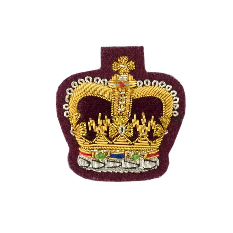 QMS, CSgt and SSgt Small Rank Crown Parachute Regiment / Royal Army Veterinary Corps British Army Badge wyedean