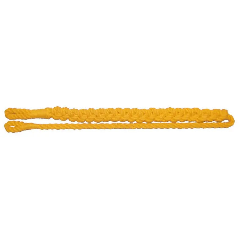 RAF Police Course Instructors Single Plait Yellow Lanyard wyedean