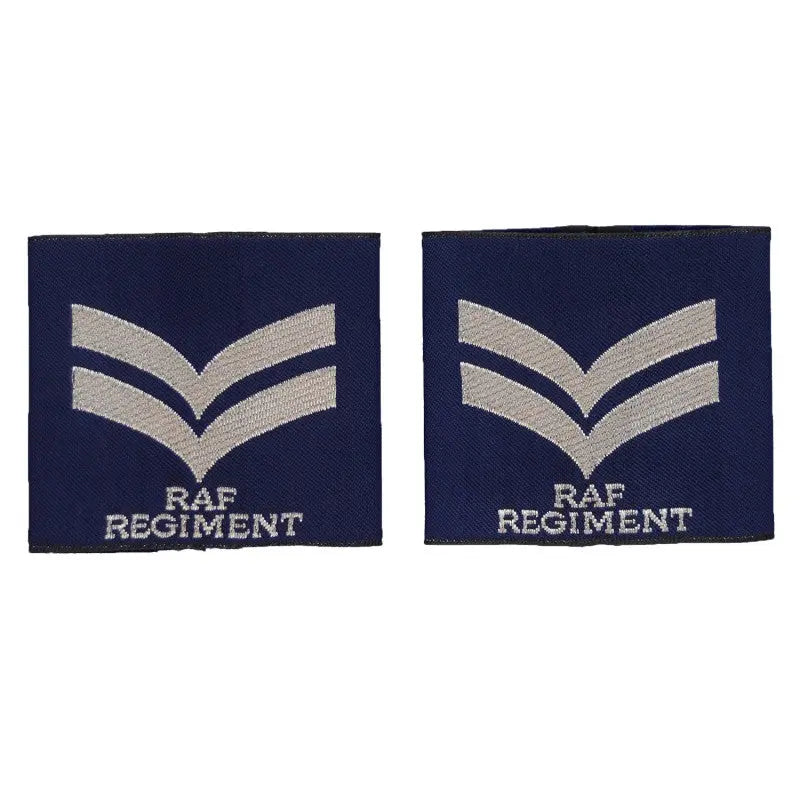 RAF Regiment Corporal (Cpl) Slider Epaulette Royal Air Force Regiment Royal Air Force Badge wyedean