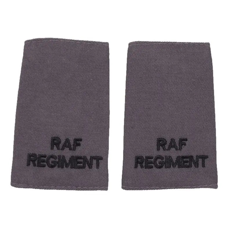 RAF Regiment Slider Epaulette Royal Air Force Regiment Royal Air Force Badge wyedean