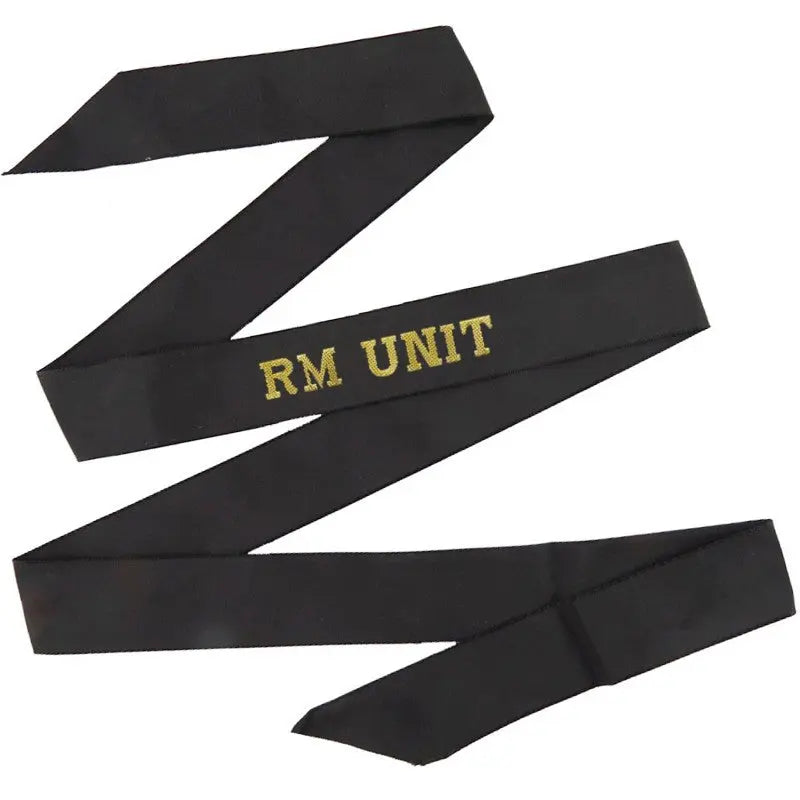 RM UNIT Royal Navy Cap Tally wyedean