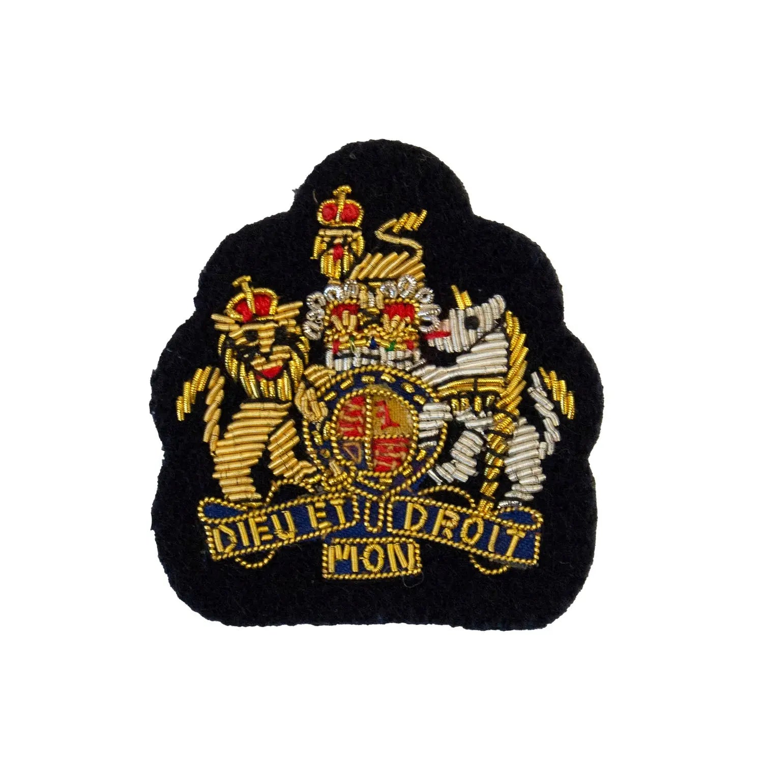 Royal Arms Warrant Officer Class 1 (WO1) Royal Irish Regiment British Army Badge wyedean