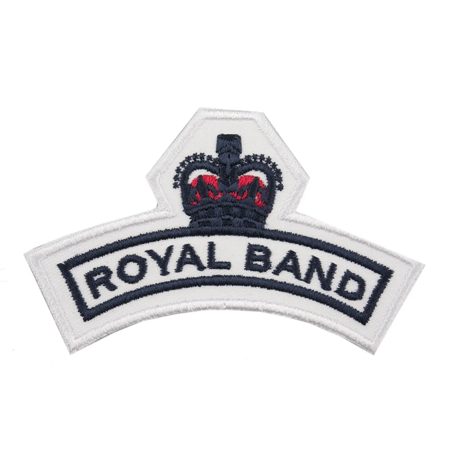 Royal Band Shoulder Title Flash Royal Navy Badge Insignia Badge Wyedean