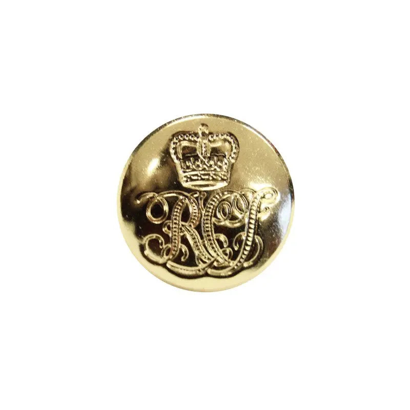 Royal Chelsea Hospital Aluminium Anodised Gold Button wyedean