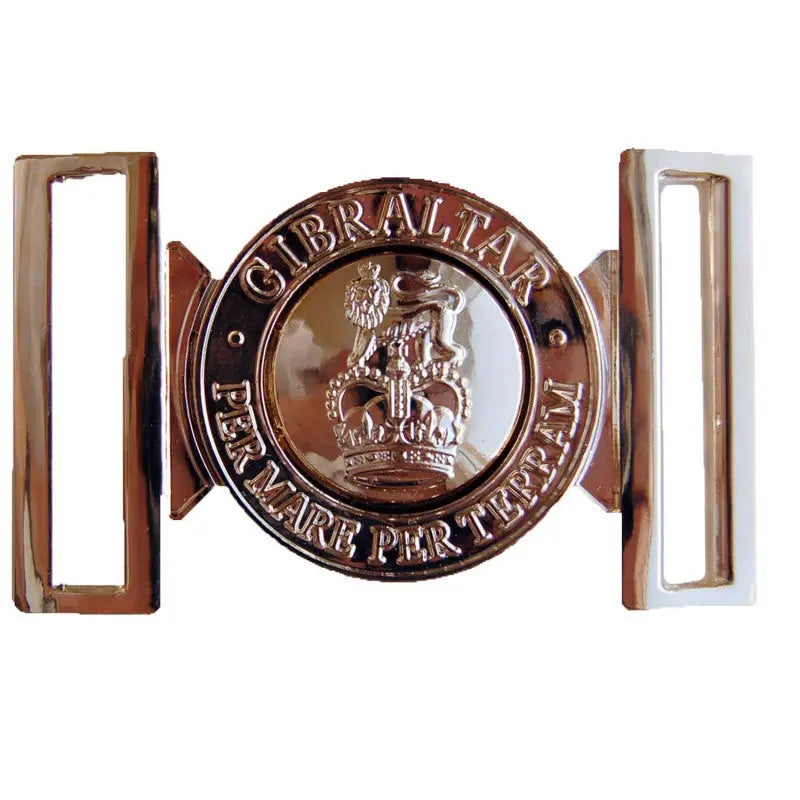 Royal Marines Band Service (RMBS) Waist Belt Buckle / Locket Brass wyedean