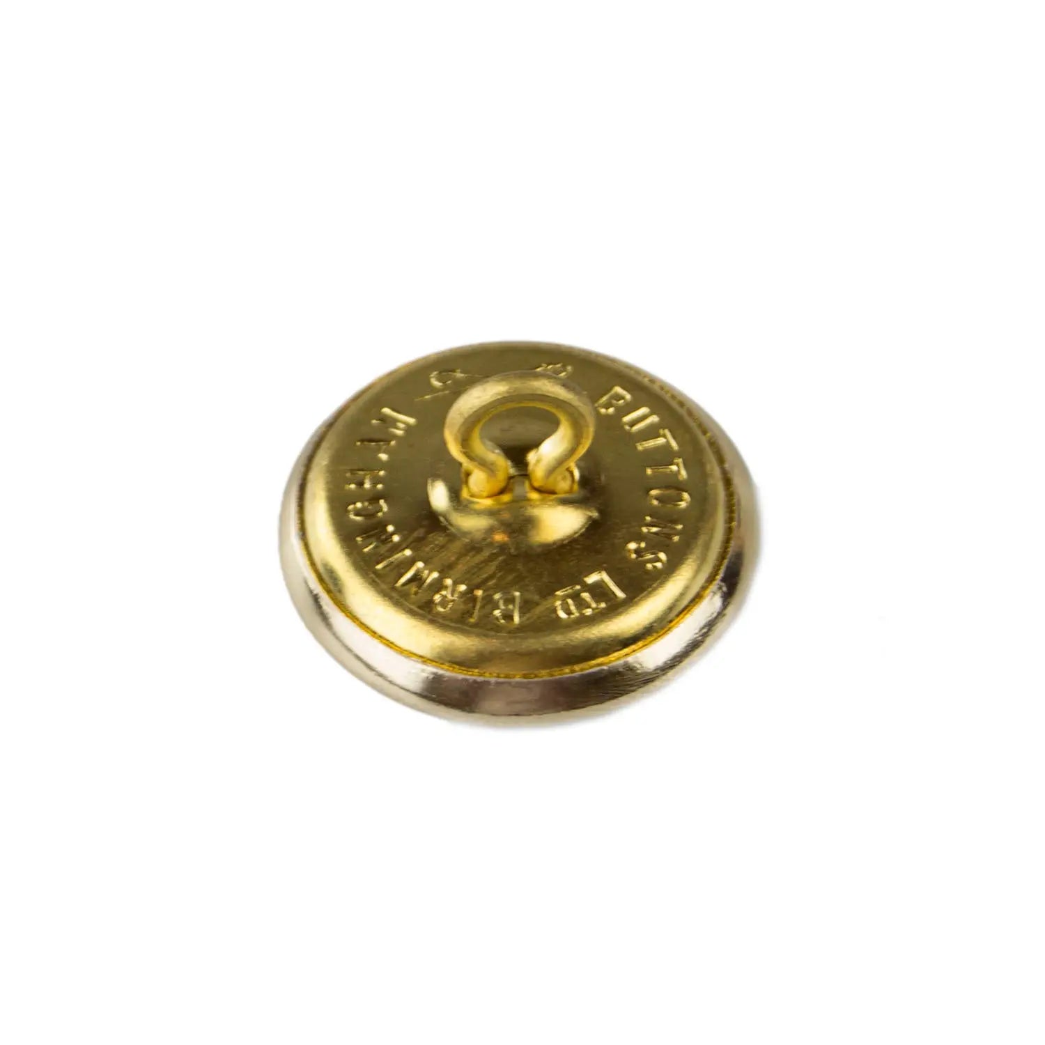 Navy Gold Button Genuine Royal Navy Australia Aluminium Anodised Gold Button · Wyedean