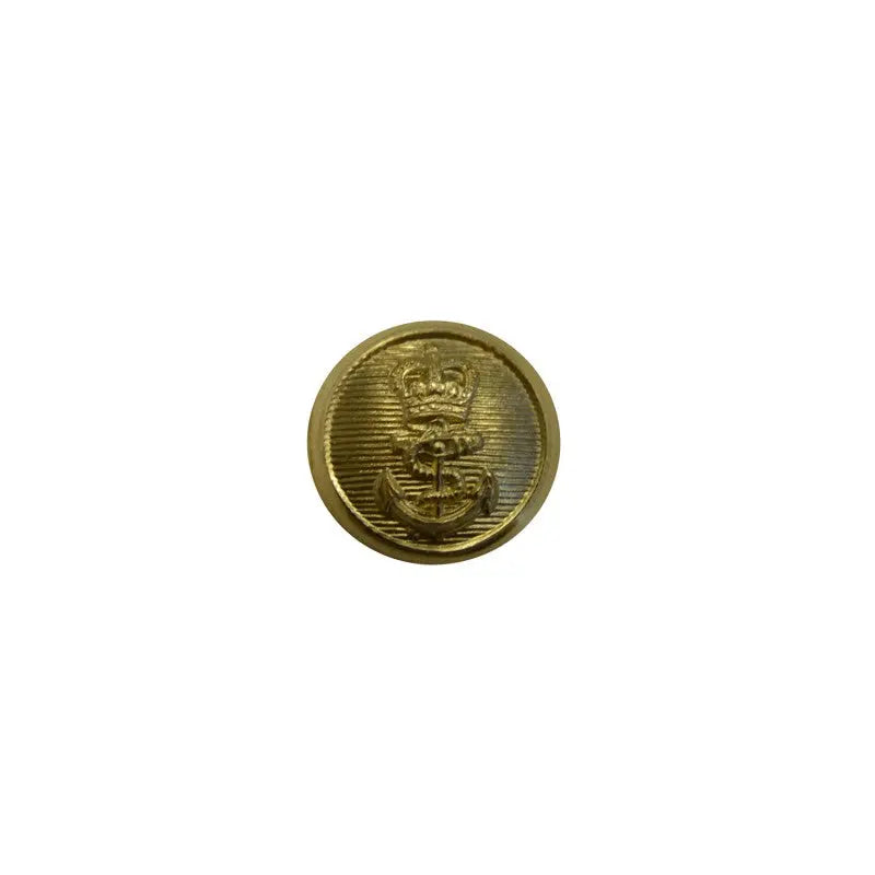 Royal Navy Blazer Aluminium Anodised Gold Button wyedean