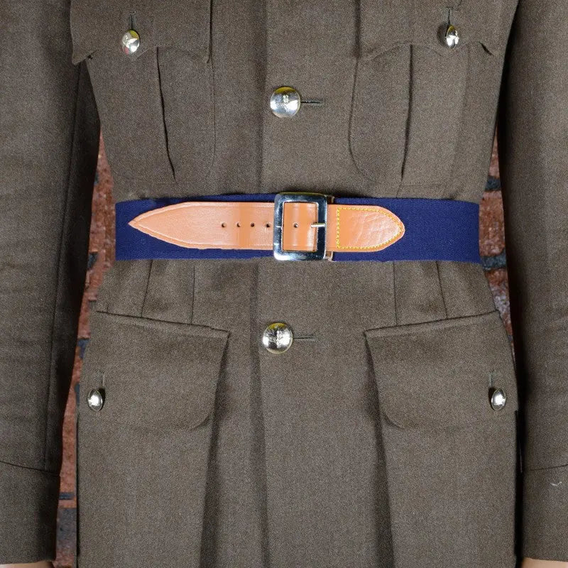 Soldiers Kings Troop RHA and Household Cavalry Dark Blue Sword Belt with Shoulder Strap British Army wyedean