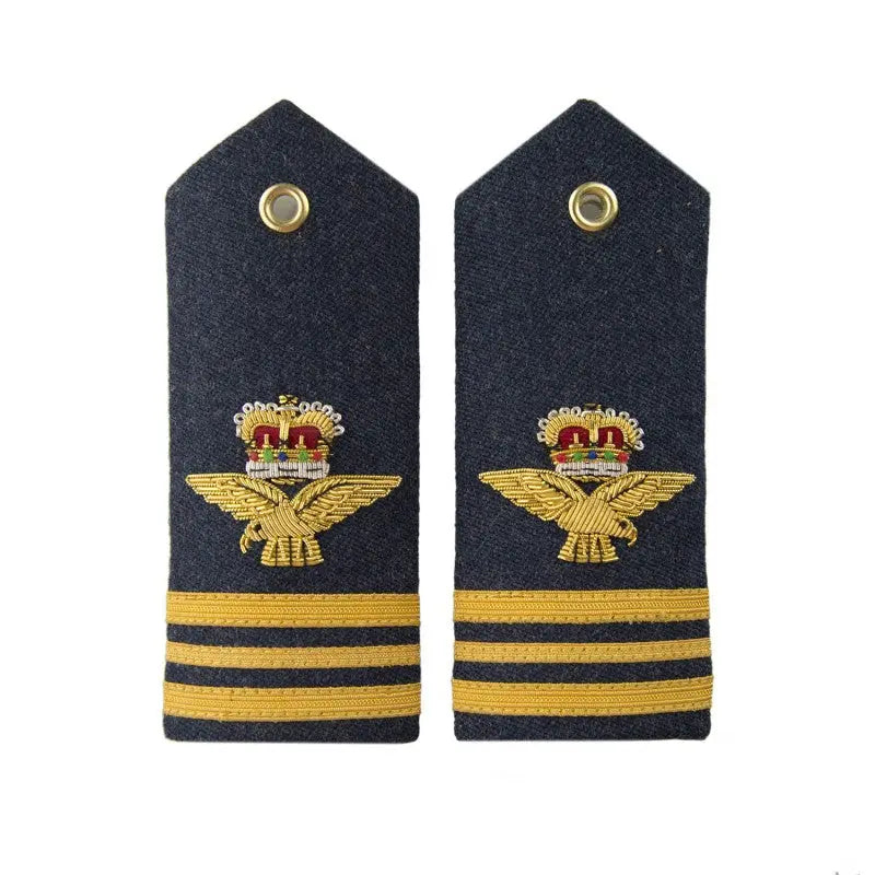 Squadron Leader Shoulder Board Epaulette Royal Air Force Regiment Royal Air Force Badge wyedean