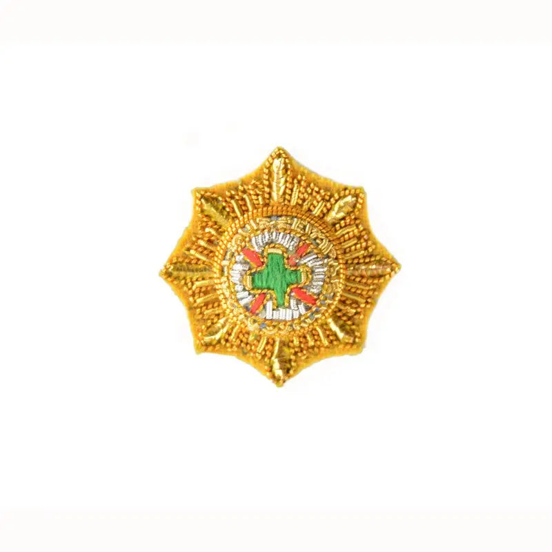 St Patrick Star Officer Rank Badge Irish Guards Insignia British Army Badge wyedean