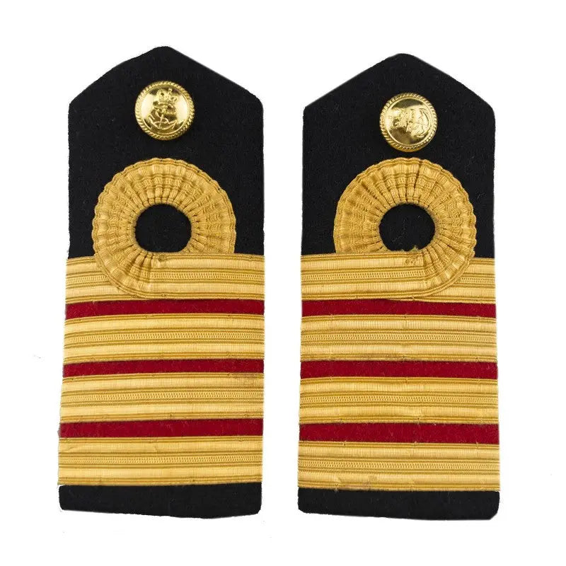 Surgeon Captain (M) Shoulder Board Epaulette Royal Navy Officers Badge wyedean