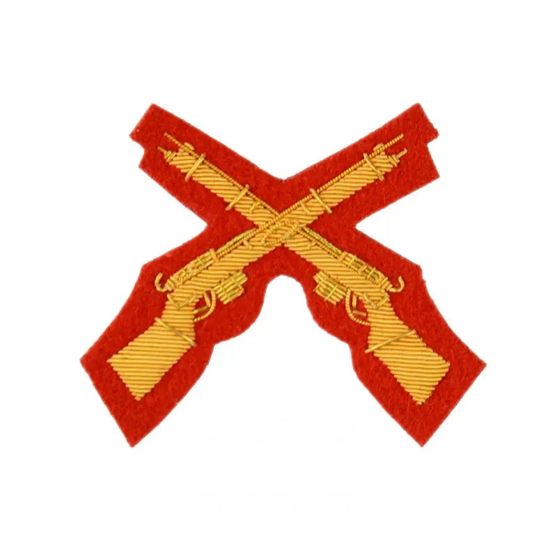 Tactics and Weapon Training Instructors Rifle Marksman Qualification Badge Blue and Royals Royal Horse Artillery British Army Badge wyedean