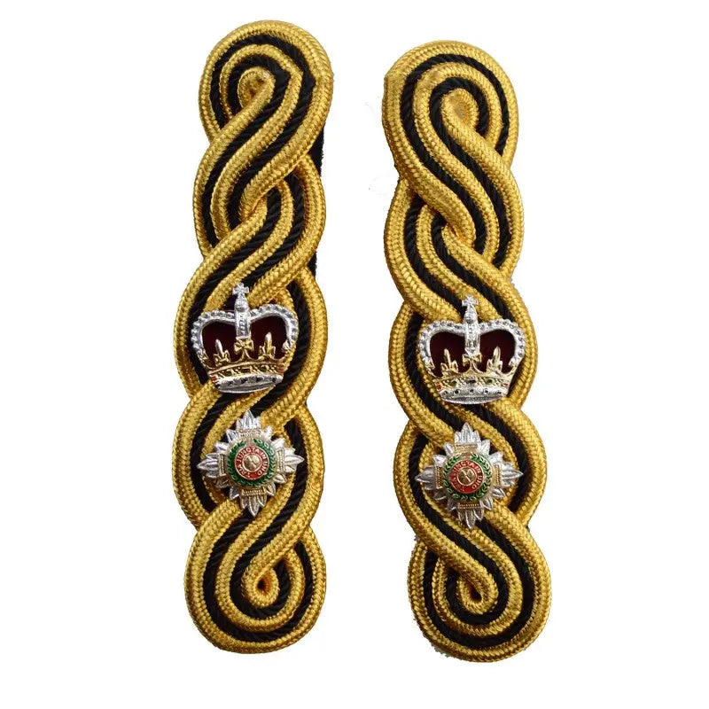 The Royal Regiment of Scotland Lieutenant Colonel Epaulette Black and Gold wyedean