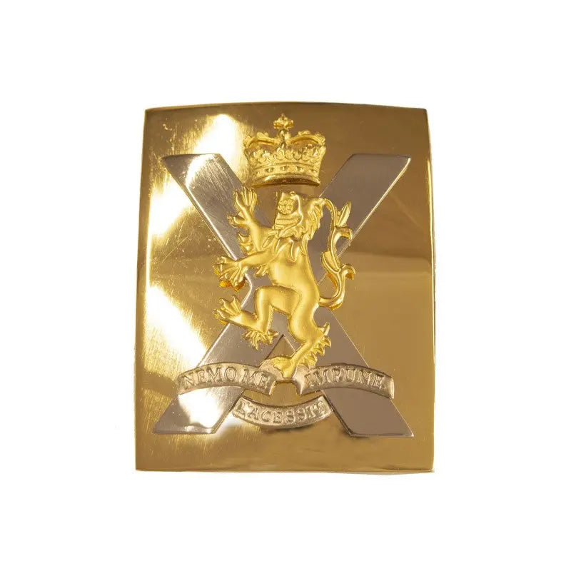 The Royal Regiment of Scotland PlateCrossed Belt Buckle British Army wyedean