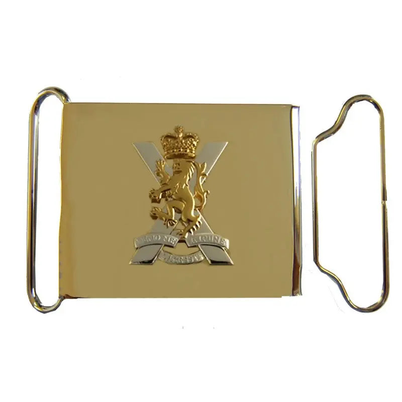 The Royal Regiment of Scotland Waist Belt Buckle / Plate Gliding Metal wyedean