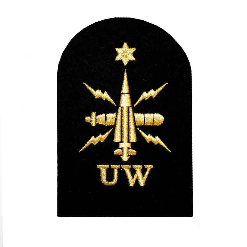 Under Water (UW) Able Rate Royal Navy Badges wyedean