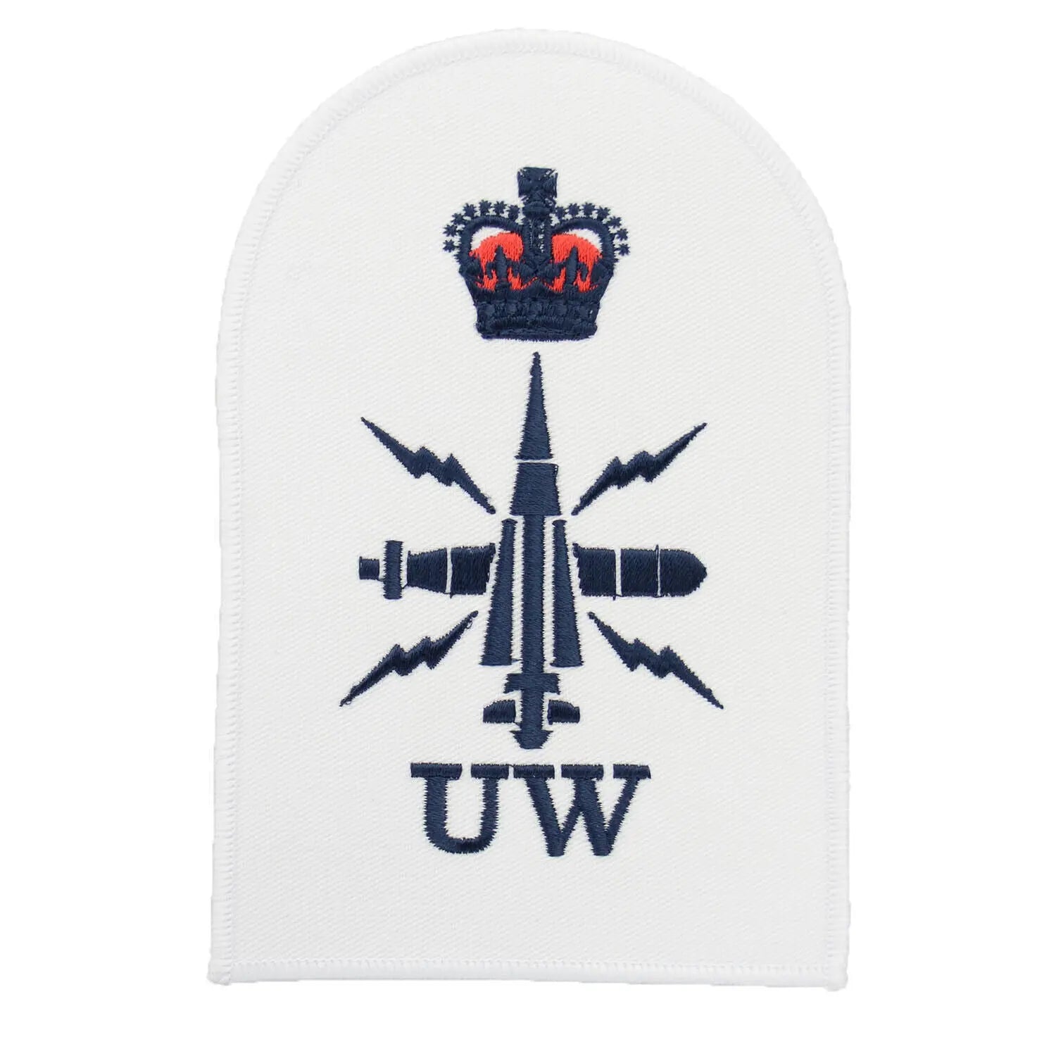 Under Water (UW) Petty Officer Royal Navy Badges Specialist badge Wyedean