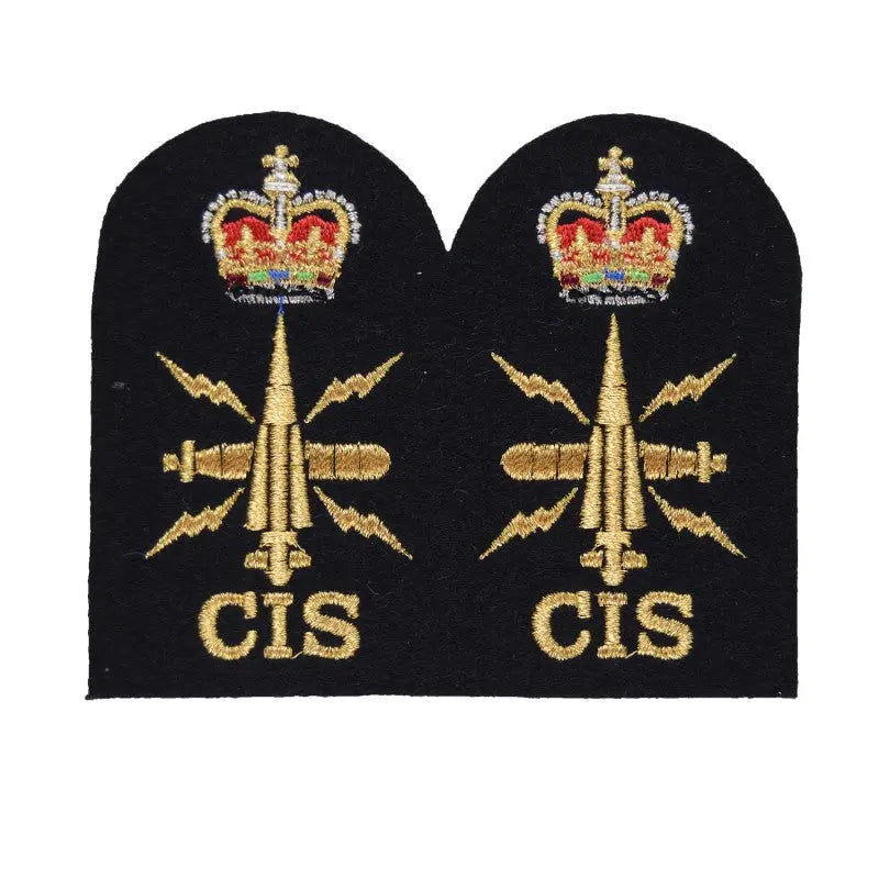 Warfare CIS Chief Petty Officer Royal Navy Badges wyedean