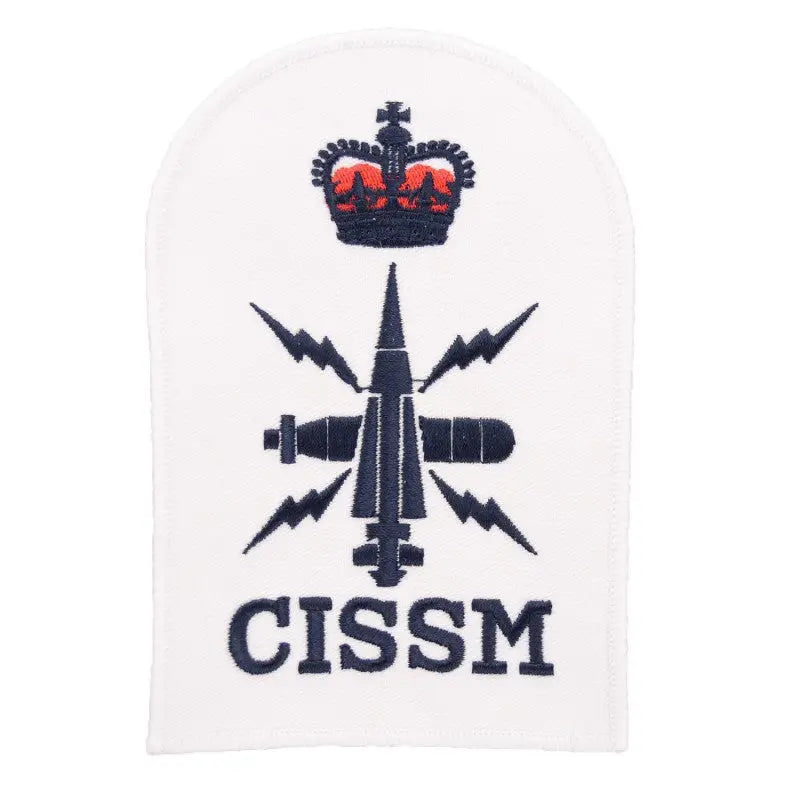 Warfare CISSM Chief Petty Officer (CPO) Royal Navy Badges wyedean